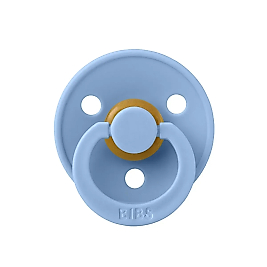 BİBS COLOUR KAUÇUK EMZİK SKY BLUE 0-6 AY