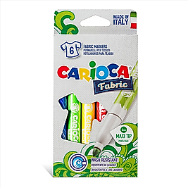 Carioca Cromatex Kumaş Boyama Kalemi 6'lı