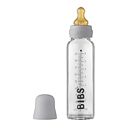 BİBS BABY CAM BİBERON 225 ML MAVİ