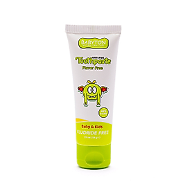 BABYTON Doğal Aromasız Diş Macunu Florürsüz 50 gr