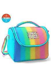 Coral High Kids Renkli Çizgili Thermo Beslenme Çantası