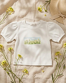 NK KİDS KIZ ÇOCUK MİMOSA T-SHIRT-EKRU