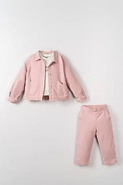 NK KİDS KIZ BEBEK PANTOLON-PEMBE