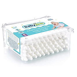Babyjem Emniyetli Kulak Temizleme Çubuğu 60lı