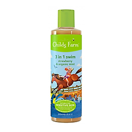 CHİLDS FARM ÇİLEK VE ORGANİK NANE ÖZLÜ 3'Ü 1 ARADA YÜZME SONRASI ŞAMPUANI 250 ML