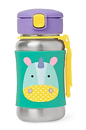 Skip Hop Zoo Paslanmaz Çelik Pipetli Suluk Unicorn