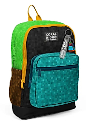 Coral High Kids Craft Desenli Okul Sırt Çantası
