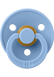 Bibs Colour Kauçuk Emzik - Sky Blue 6+AY