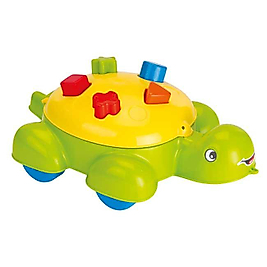 DOLU Shape Sorter Turtle YEŞİL-SARI