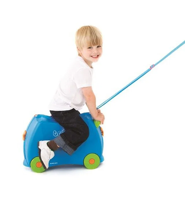 TRUNKİ Çocuk Valiz Terrance Mavi
