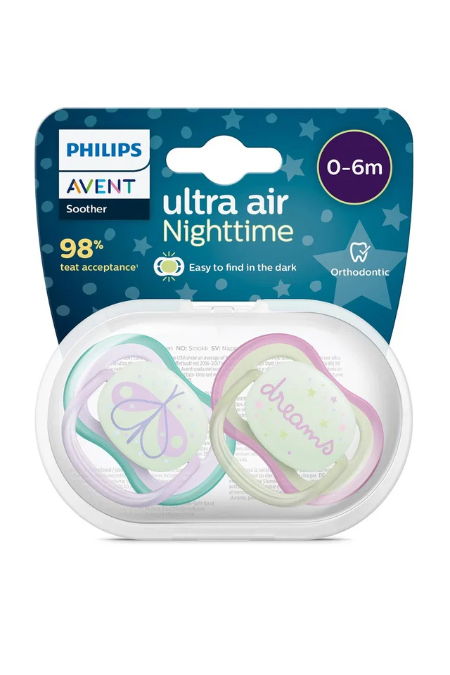 PHILIPS AVENT Ultra AirGece Emzik 0-6 ay 2li Kız