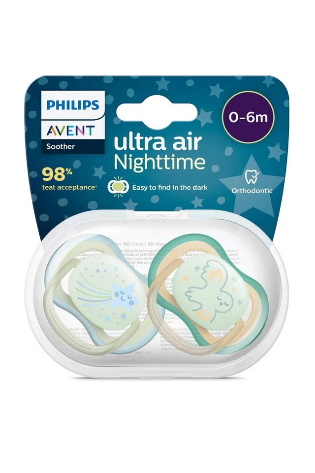 PHILIPS AVENT Ultra AirGece Emzik 0-6 ay 2li Erkek