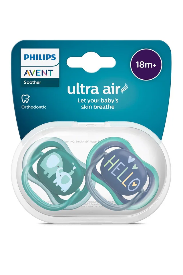 PHILIPS AVENT Ultra Air Emzik 18+ 2li Erkek