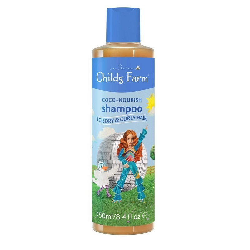 Childs Farm KURU VE KIVIRCIK SAÇLAR İÇİN HİNDİSTAN CEVİZİ ÖZLÜ ŞAMPUAN 250 ML