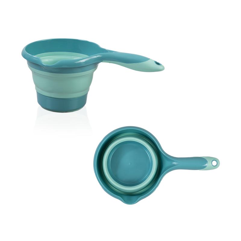 BABYJEM Katlanır Banyo 3’lü Set Turkuaz