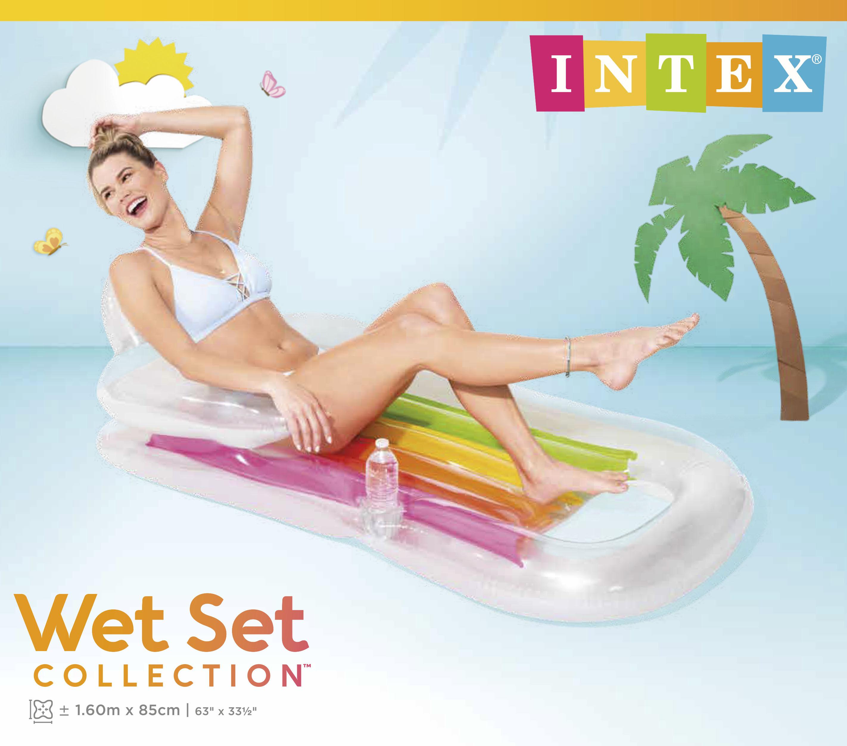 Intex Sultan Koltuğu Bardak Yuvalı160x85 cm
