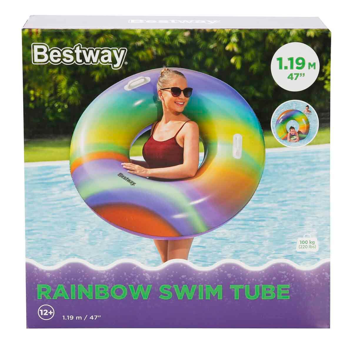 Bestway® 36352 Gökkuşağı Büyük Simit 1,19 cm